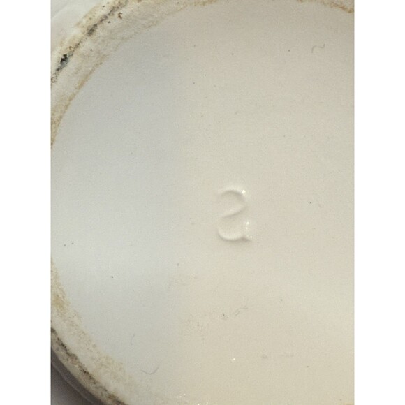 Blue Willow Sugar Bowl No Lid and Creamer Vintage Unmarked - Picture 6 of 10